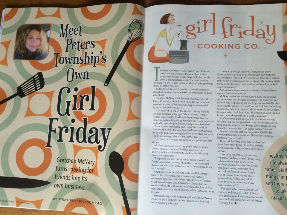 Girl Friday in Peters Township InCommunity Magazine