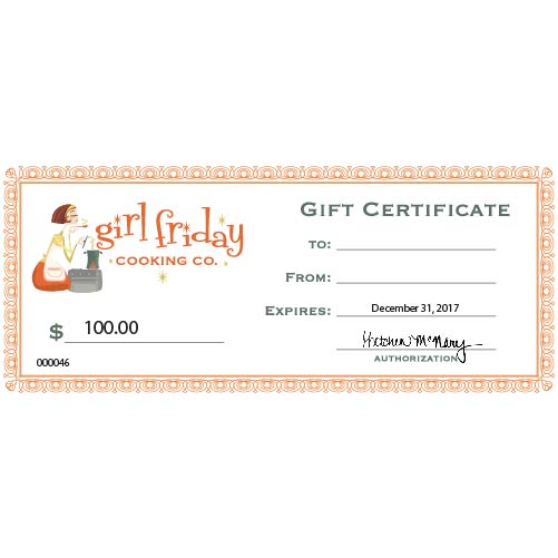 Gift Certificate