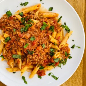 Bolognese with Penne