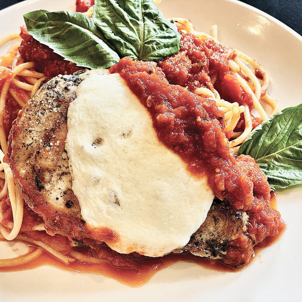 Grilled Chicken Parm + Summer Pasta Family Style (serves 4) Girl