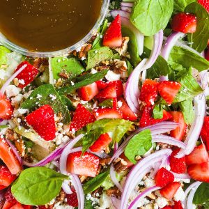 Spinach Strawberry Salad