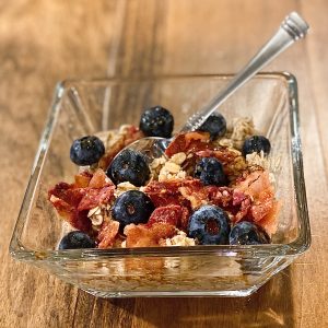 Maple Bacon Overnight Oats