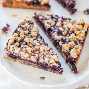 Blueberry Oatmeal Bars