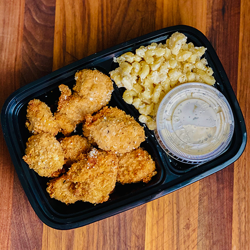 Kids Chicken Fingers & MacnCheese Girl Friday Cooking Co.